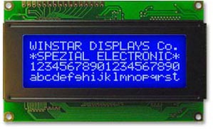 LCD znakové moduly
